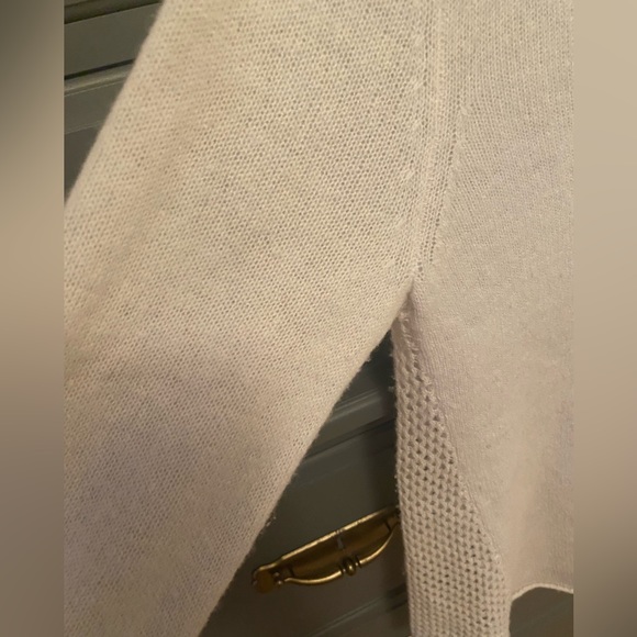 Feather light cashmere 3 season sweater. GUC some pilling and a small moth hole. - Picture 3 of 8